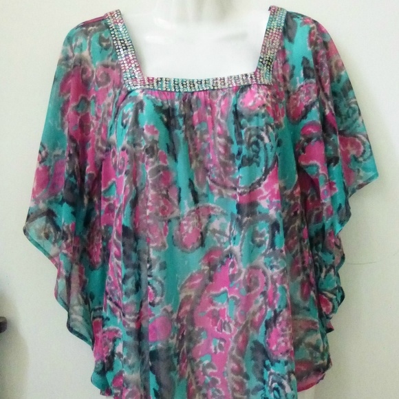 INC International Concepts Size M Top - Picture 1 of 8